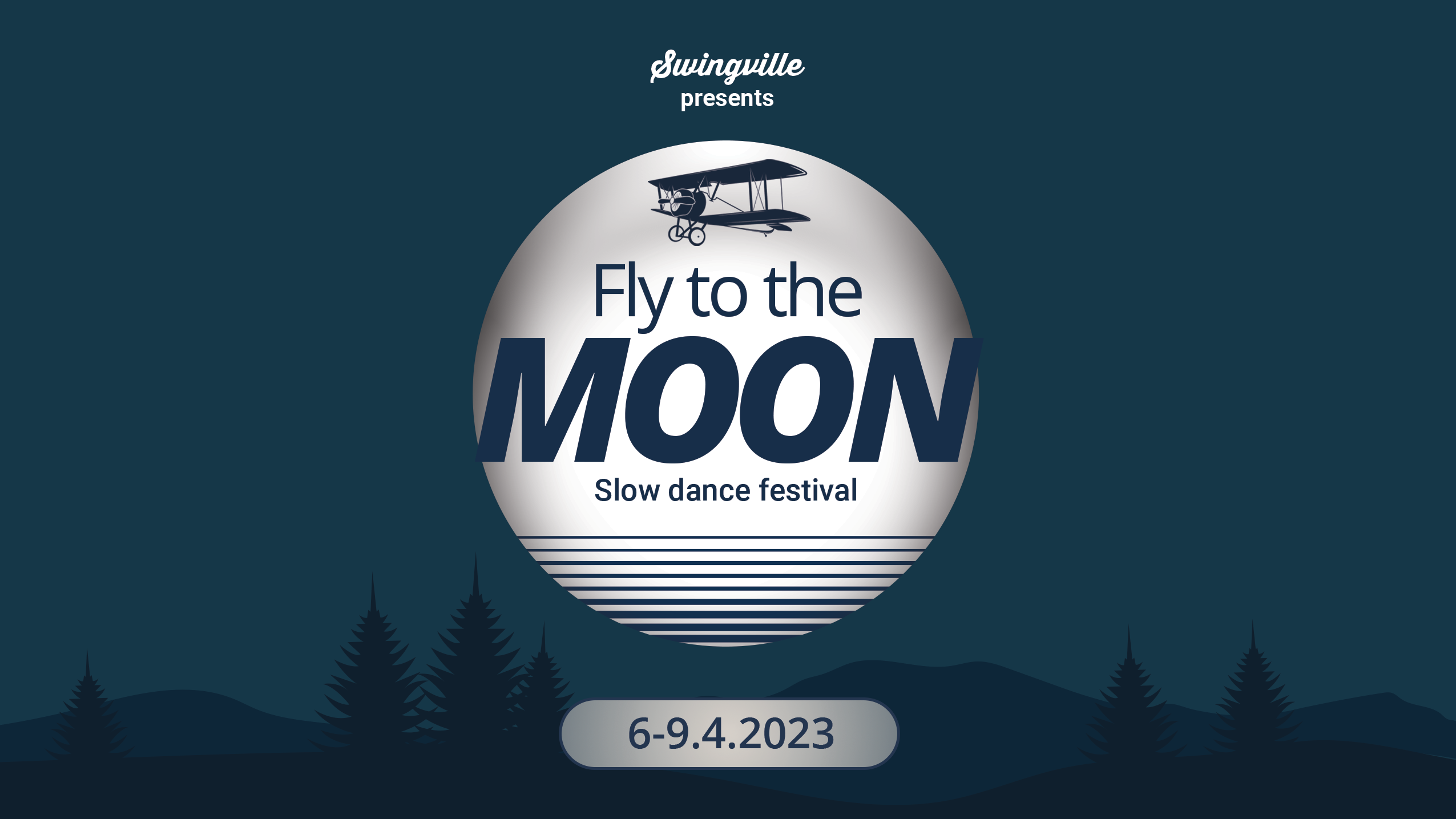 Fly to the moon festival wide